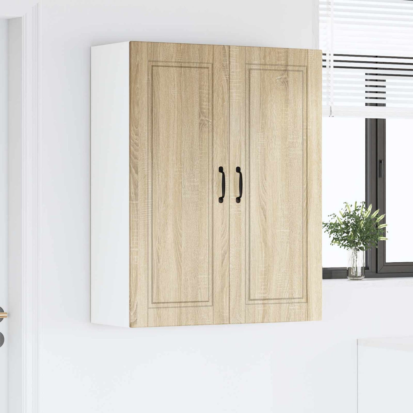 vidaXL Küchenschrank Sonoma-Eiche 80 x 31 x 100 cm Holzwerkstoff