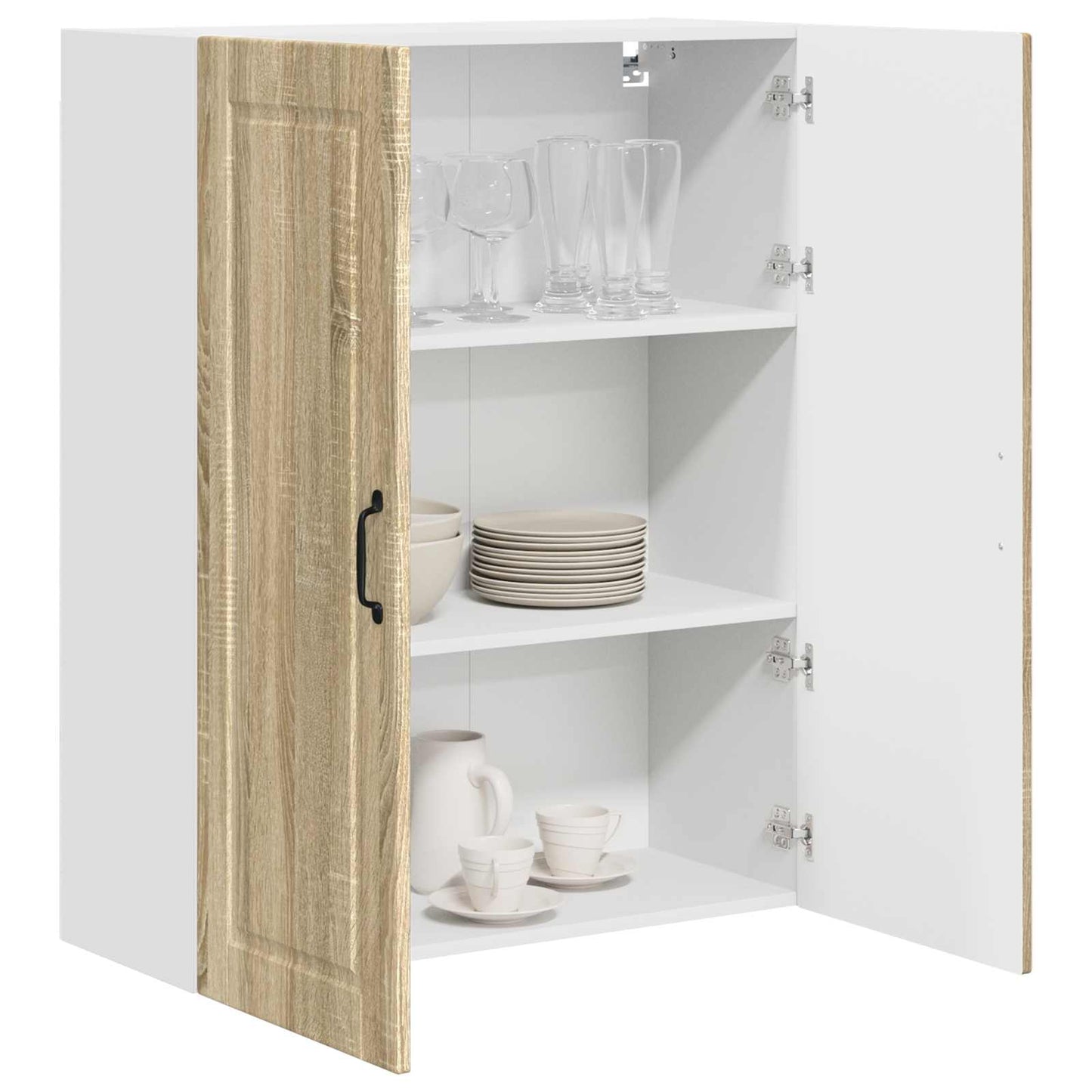 vidaXL Küchenschrank Sonoma-Eiche 80 x 31 x 100 cm Holzwerkstoff