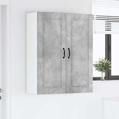 vidaXL Küchenschrank mit Tür Beton Grau 80 x 31 x 100 cm Holzwerkstoff