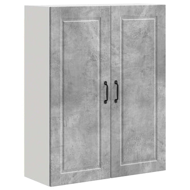 vidaXL Küchenschrank mit Tür Beton Grau 80 x 31 x 100 cm Holzwerkstoff