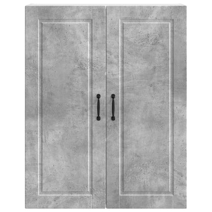 vidaXL Küchenschrank mit Tür Beton Grau 80 x 31 x 100 cm Holzwerkstoff