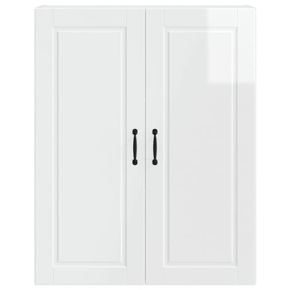 vidaXL Küchenschrank Hochglanz Weiß 80 x 31 x 100 cm Holzwerkstoff