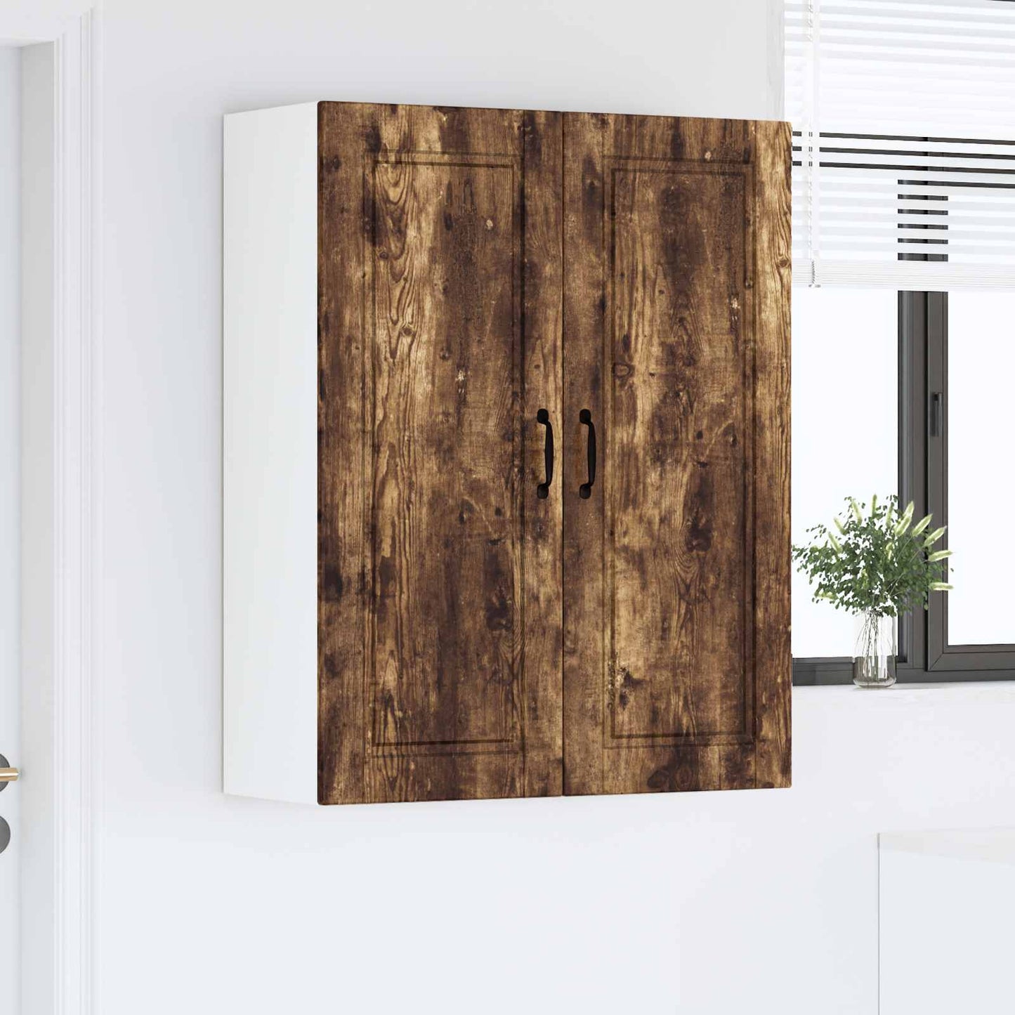 Küchenschrank Geräucherte Eiche 80 x 31 x 100 cm Holzwerkstoff