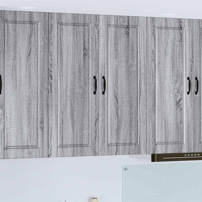vidaXL Küchenschrank Graues Sonoma 80 x 31 x 100 cm Holzwerkstoff