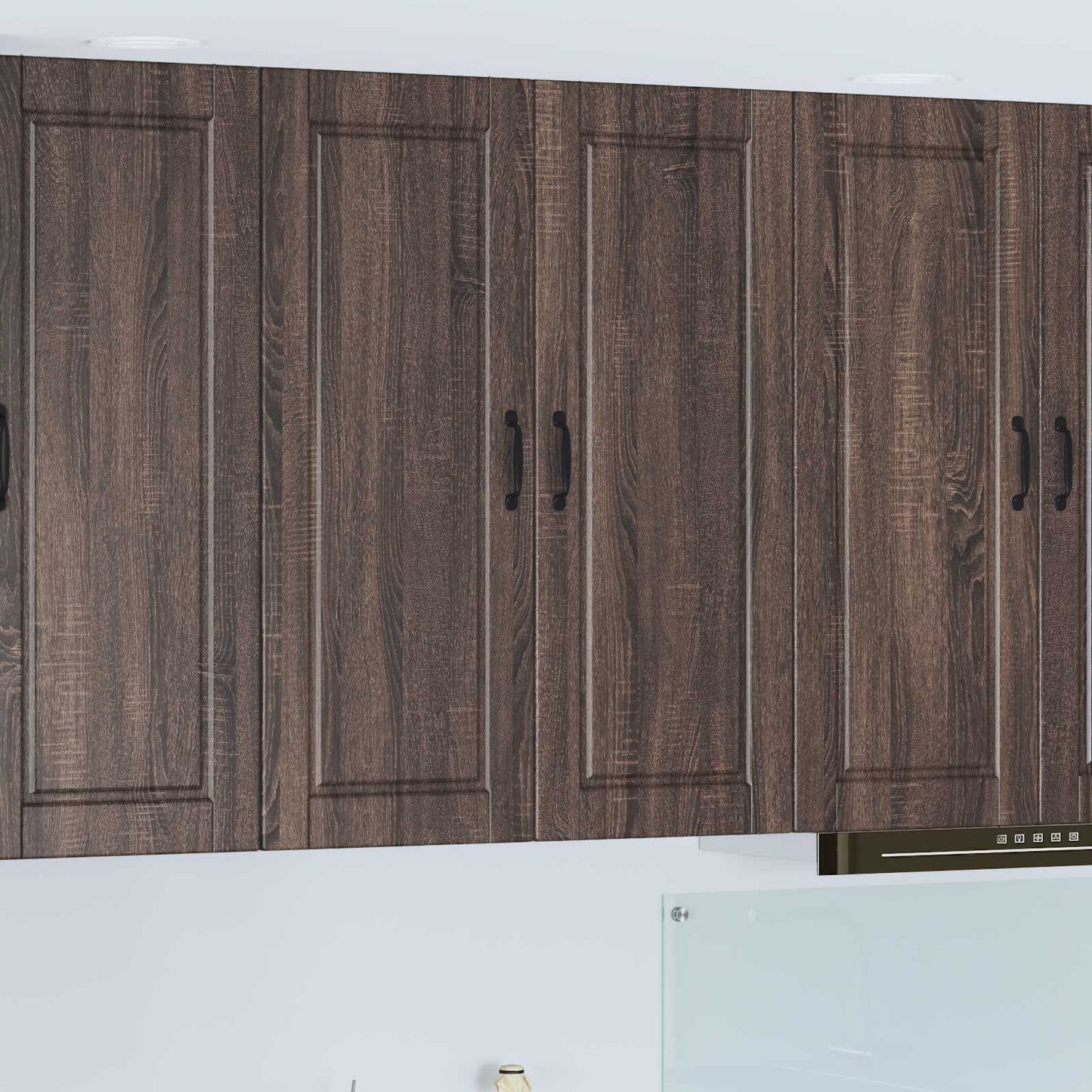 vidaXL Küchenschrank Braun Eichen-Optik 80 x 31 x 100 cm Holzwerkstoff