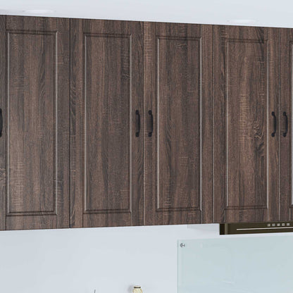 vidaXL Küchenschrank Braun Eichen-Optik 80 x 31 x 100 cm Holzwerkstoff