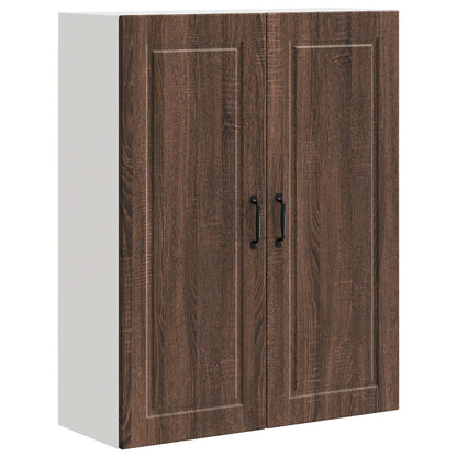vidaXL Küchenschrank Braun Eichen-Optik 80 x 31 x 100 cm Holzwerkstoff
