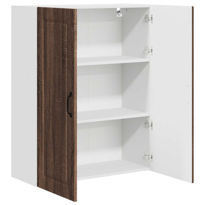 vidaXL Küchenschrank Braun Eichen-Optik 80 x 31 x 100 cm Holzwerkstoff