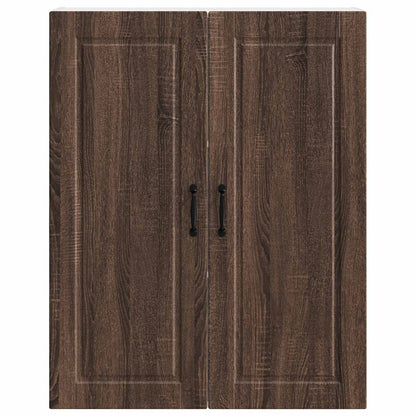 vidaXL Küchenschrank Braun Eichen-Optik 80 x 31 x 100 cm Holzwerkstoff
