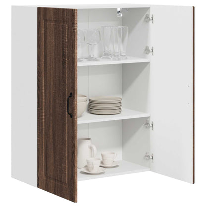vidaXL Küchenschrank Braun Eichen-Optik 80 x 31 x 100 cm Holzwerkstoff