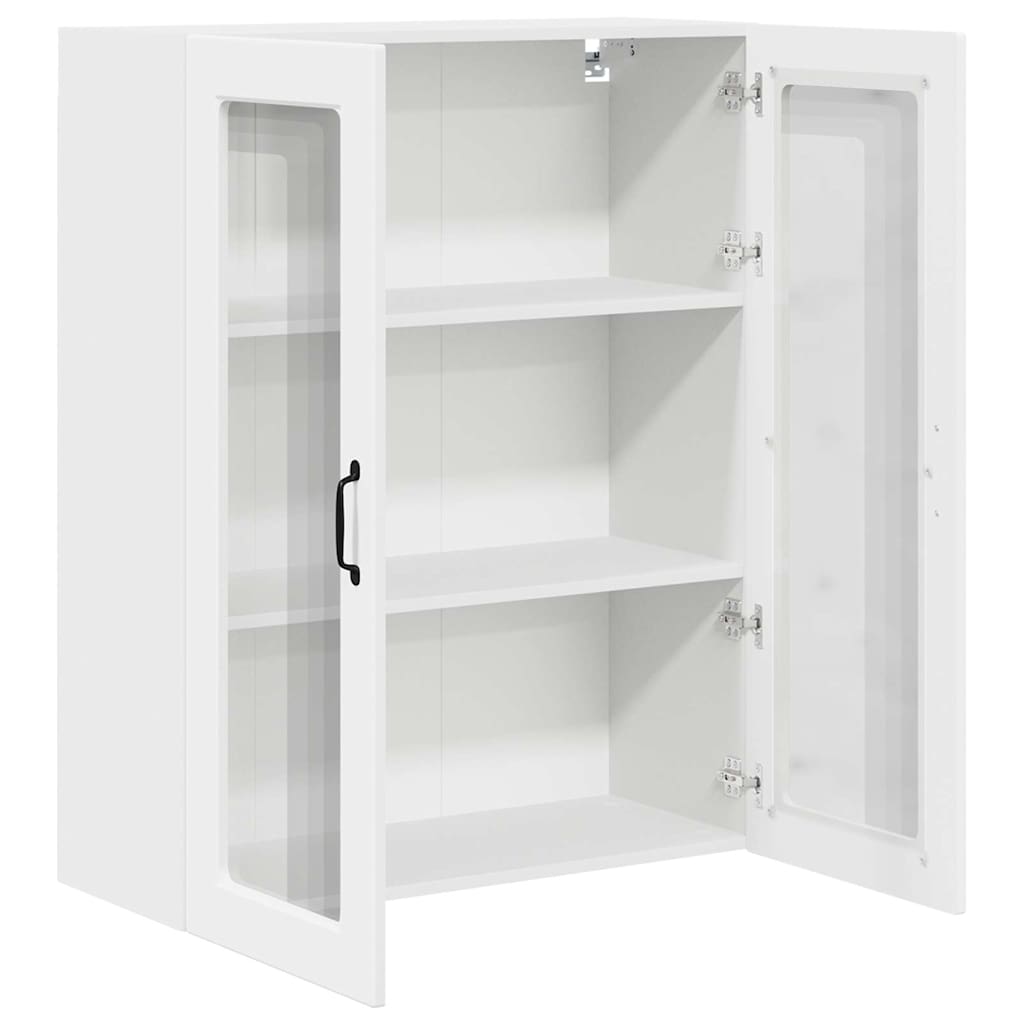 vidaXL Küchenschrank mit Regal Weiß 80 x 31 x 100 cm Holzwerkstoff