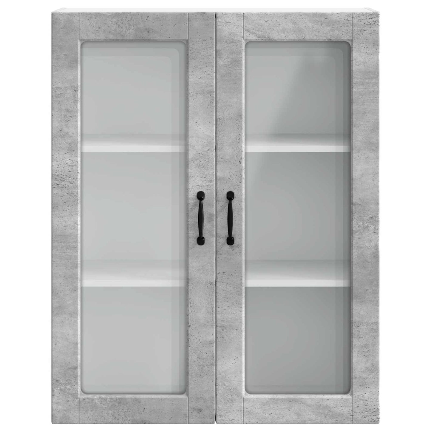 vidaXL Küchenschrank mit Tür Beton Grau 80 x 31 x 100 cm Holzwerkstoff