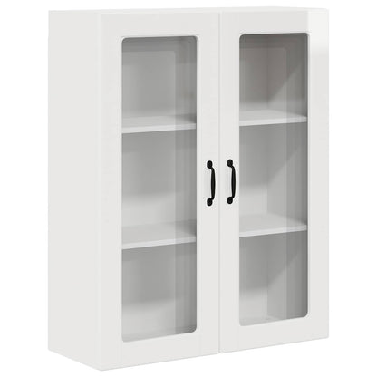 vidaXL Küchenschrank Hochglanz Weiß 80 x 31 x 100 cm Holzwerkstoff