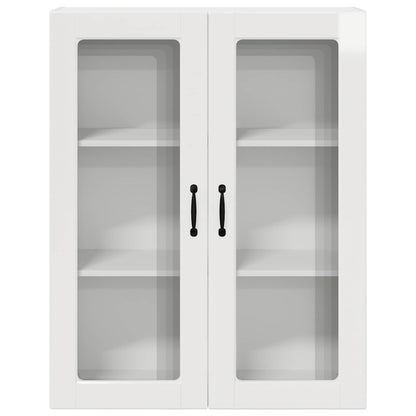 vidaXL Küchenschrank Hochglanz Weiß 80 x 31 x 100 cm Holzwerkstoff