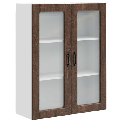 Küchenschrank Braun Eichen-Optik 80 x 31 x 100 cm Holzwerkstoff