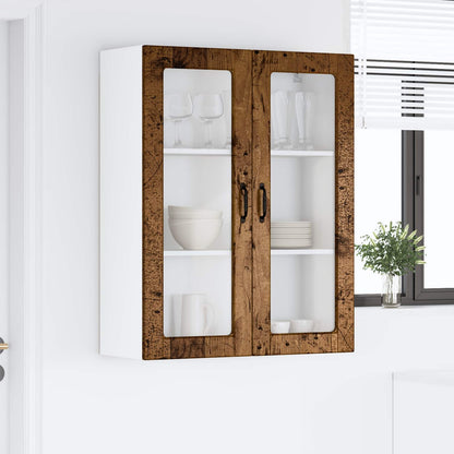 vidaXL Küchenschrank mit Regal Altholz 80 x 31 x 100 cm Holzwerkstoff