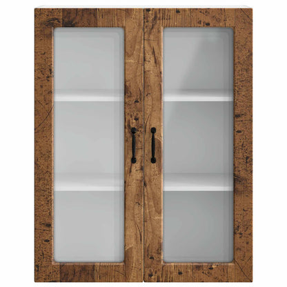 vidaXL Küchenschrank mit Regal Altholz 80 x 31 x 100 cm Holzwerkstoff