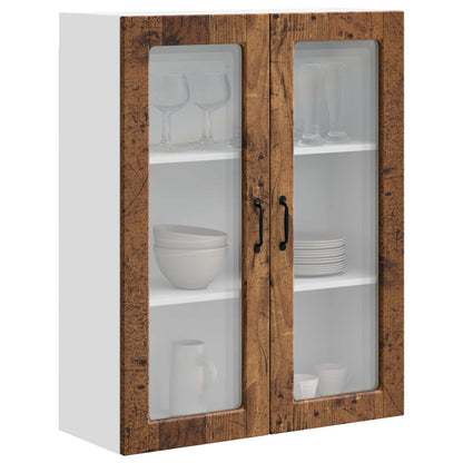 vidaXL Küchenschrank mit Regal Altholz 80 x 31 x 100 cm Holzwerkstoff