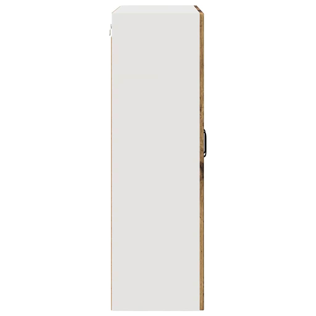 vidaXL Küchenschrank mit Regal Altholz 80 x 31 x 100 cm Holzwerkstoff