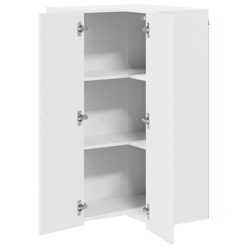vidaXL Küchenschrank mit Regal Weiß 57 x 57 x 100 cm Holzwerkstoff