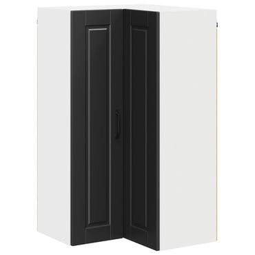 vidaXL Küchenschrank mit Regal Schwarz 57 x 57 x 100 cm Holzwerkstoff
