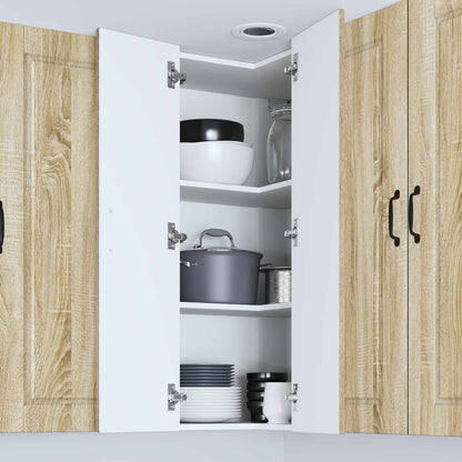 vidaXL Küchenschrank Sonoma-Eiche 57 x 57 x 100 cm Holzwerkstoff