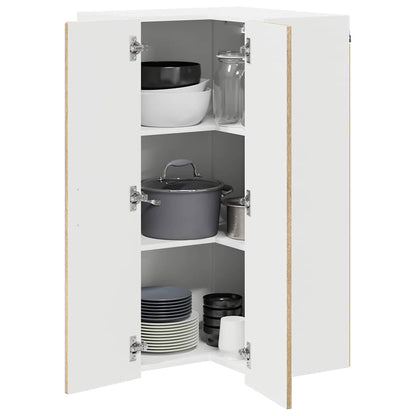 vidaXL Küchenschrank Sonoma-Eiche 57 x 57 x 100 cm Holzwerkstoff