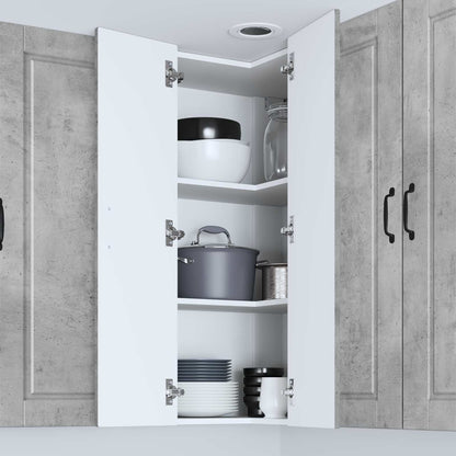vidaXL Küchenschrank mit Tür Beton Grau 57 x 57 x 100 cm Holzwerkstoff