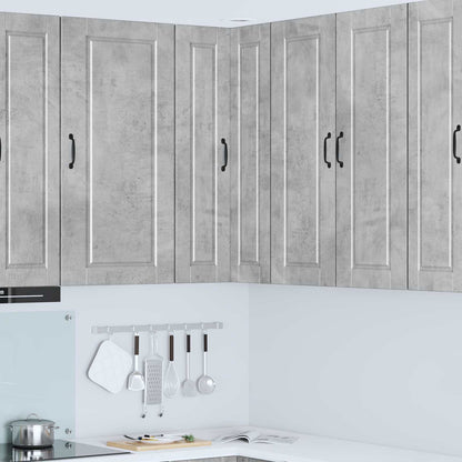 vidaXL Küchenschrank mit Tür Beton Grau 57 x 57 x 100 cm Holzwerkstoff