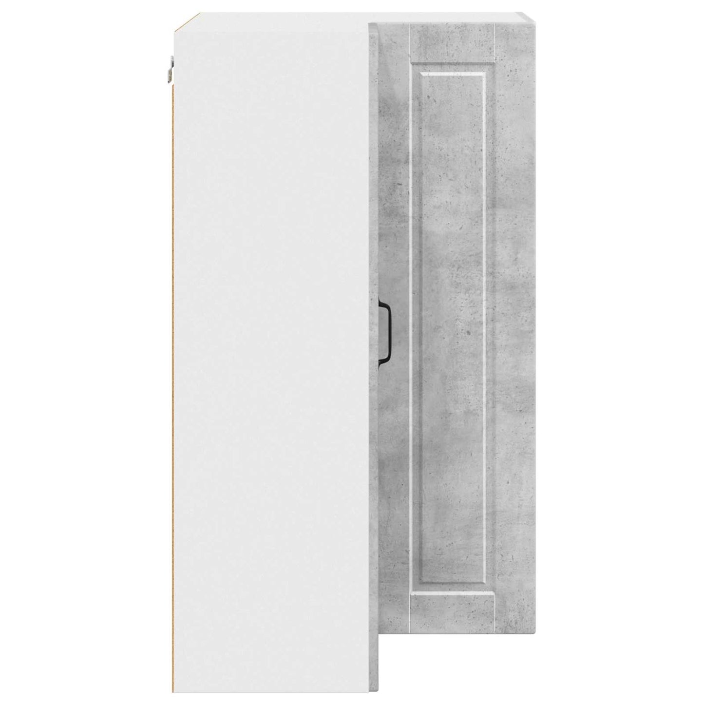 vidaXL Küchenschrank mit Tür Beton Grau 57 x 57 x 100 cm Holzwerkstoff