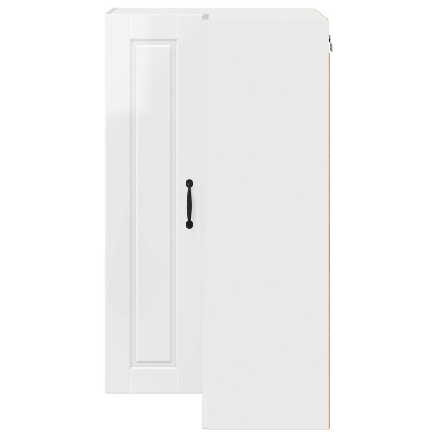 vidaXL Küchenschrank Hochglanz Weiß 57 x 57 x 100 cm Holzwerkstoff