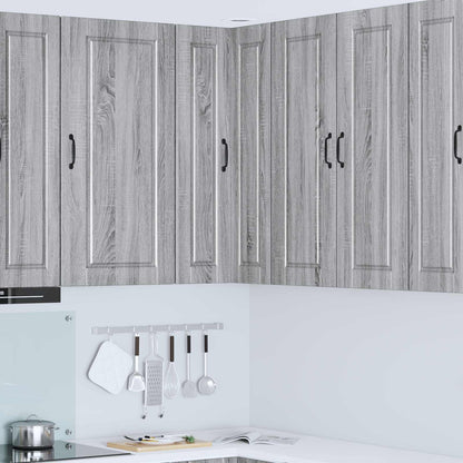 vidaXL Küchenschrank Graues Sonoma 57 x 57 x 100 cm Holzwerkstoff