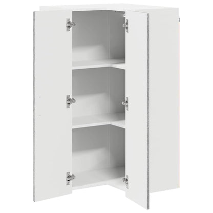 vidaXL Küchenschrank Graues Sonoma 57 x 57 x 100 cm Holzwerkstoff