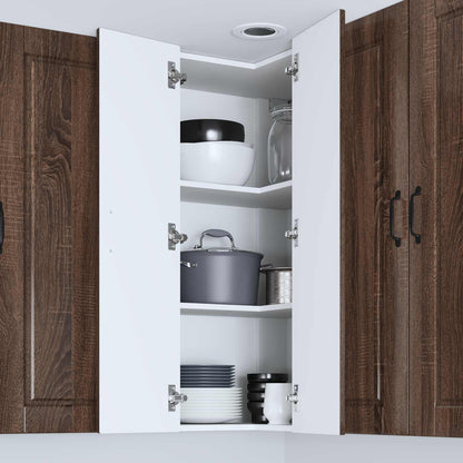 vidaXL Küchenschrank Braun Eichen-Optik 57 x 57 x 100 cm Holzwerkstoff