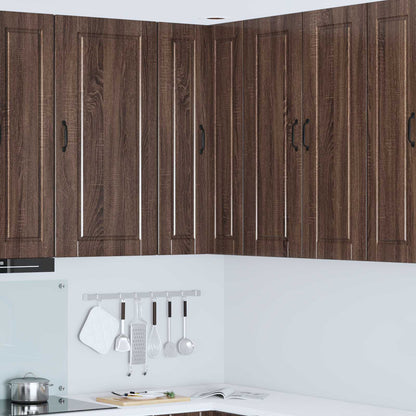vidaXL Küchenschrank Braun Eichen-Optik 57 x 57 x 100 cm Holzwerkstoff