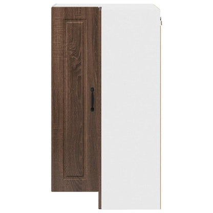 vidaXL Küchenschrank Braun Eichen-Optik 57 x 57 x 100 cm Holzwerkstoff