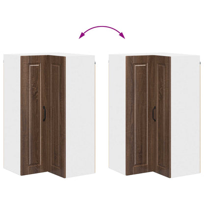 vidaXL Küchenschrank Braun Eichen-Optik 57 x 57 x 100 cm Holzwerkstoff