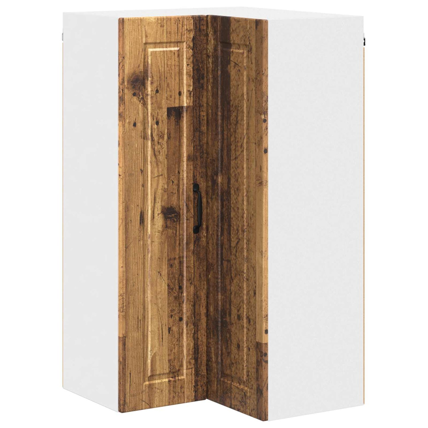 vidaXL Küchenschrank mit Regal Altholz 57 x 57 x 100 cm Holzwerkstoff