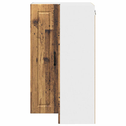 vidaXL Küchenschrank mit Regal Altholz 57 x 57 x 100 cm Holzwerkstoff