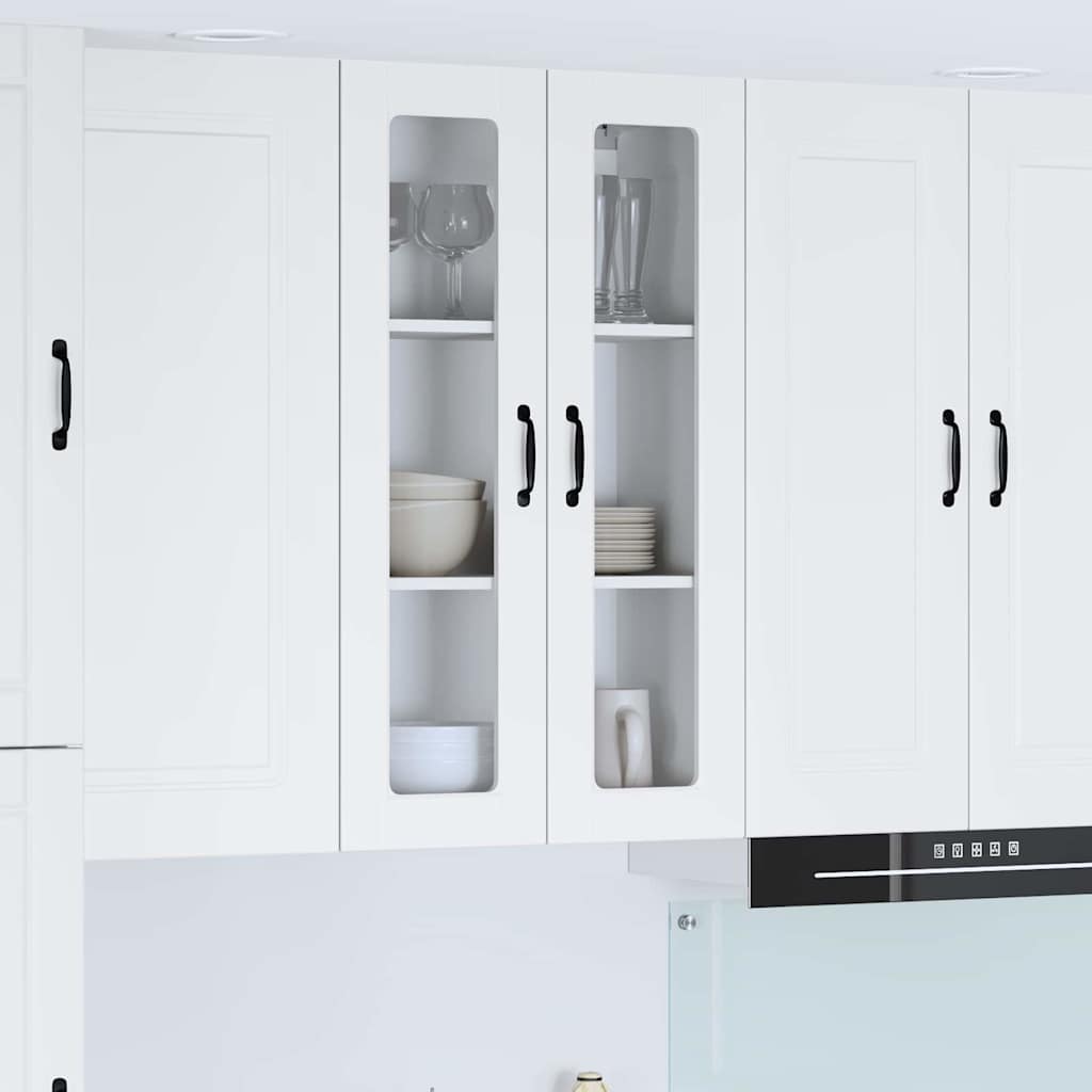 vidaXL Küchenschrank mit Regal Weiß 60 x 31 x 100 cm Holzwerkstoff