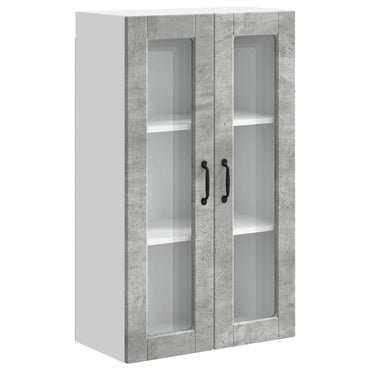 vidaXL Küchenschrank mit Tür Beton Grau 60 x 31 x 100 cm Holzwerkstoff