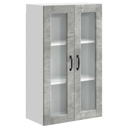 vidaXL Küchenschrank mit Tür Beton Grau 60 x 31 x 100 cm Holzwerkstoff