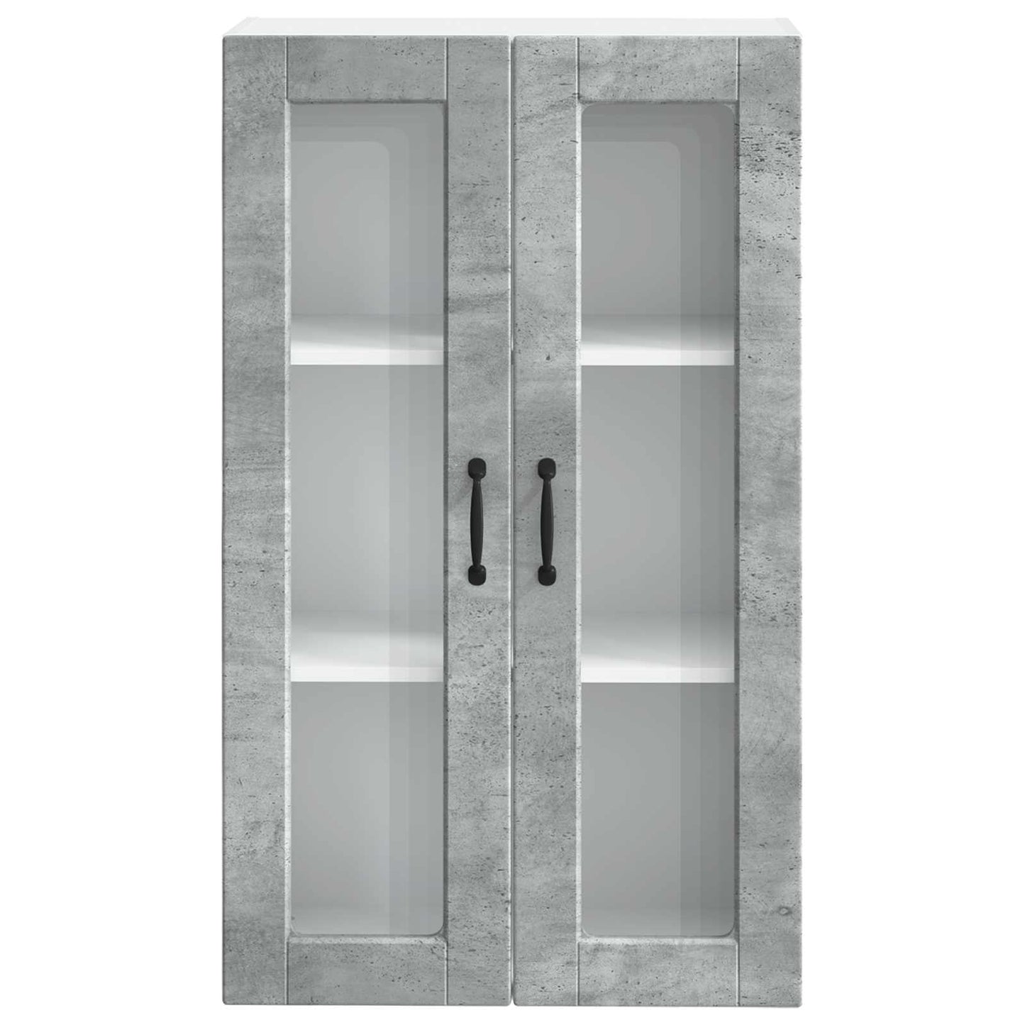 vidaXL Küchenschrank mit Tür Beton Grau 60 x 31 x 100 cm Holzwerkstoff