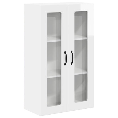 vidaXL Küchenschrank Hochglanz Weiß 60 x 31 x 100 cm Holzwerkstoff