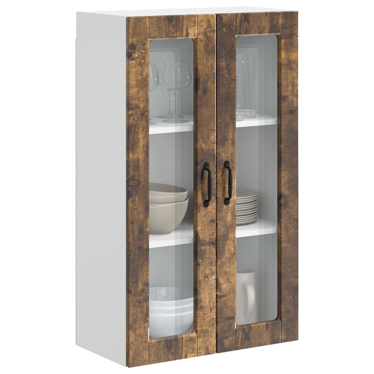 Küchenschrank Geräucherte Eiche 60 x 31 x 100 cm Holzwerkstoff