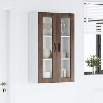 vidaXL Küchenschrank Braun Eichen-Optik 60 x 31 x 100 cm Holzwerkstoff