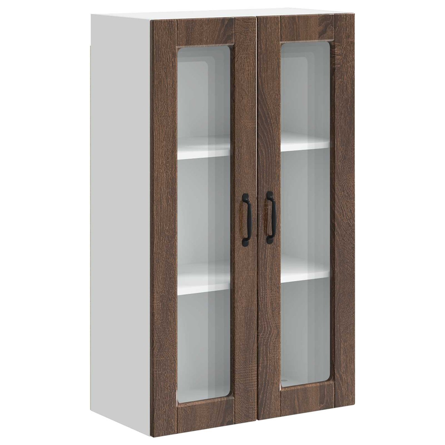 vidaXL Küchenschrank Braun Eichen-Optik 60 x 31 x 100 cm Holzwerkstoff