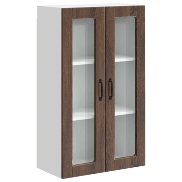 vidaXL Küchenschrank Braun Eichen-Optik 60 x 31 x 100 cm Holzwerkstoff