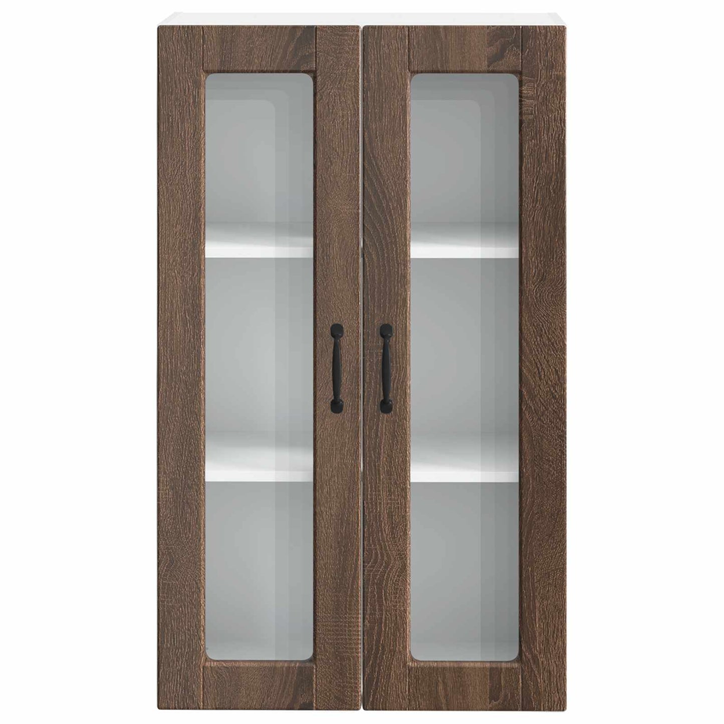vidaXL Küchenschrank Braun Eichen-Optik 60 x 31 x 100 cm Holzwerkstoff