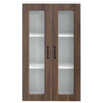 vidaXL Küchenschrank Braun Eichen-Optik 60 x 31 x 100 cm Holzwerkstoff